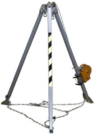 救援三腳架搭建如何確保其結實牢固